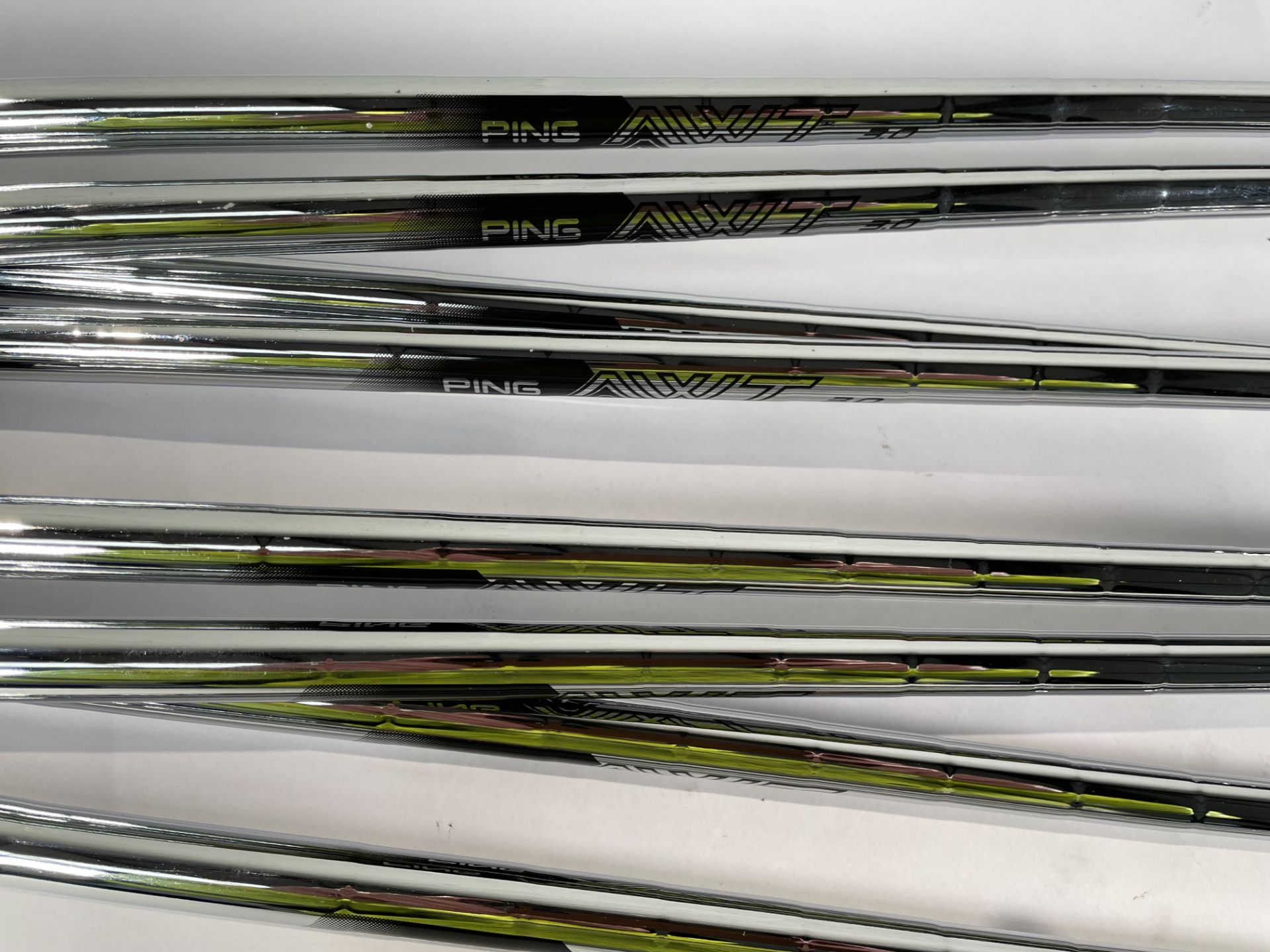 A set of pre-owned Ping Blueprint T irons, RH, 3-9 + 46, AWT 3.0 shafts. - Image 3 of 4