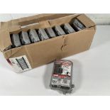 Ten as new Taymac ML450G weatherproof in-use covers, expandable, grey.