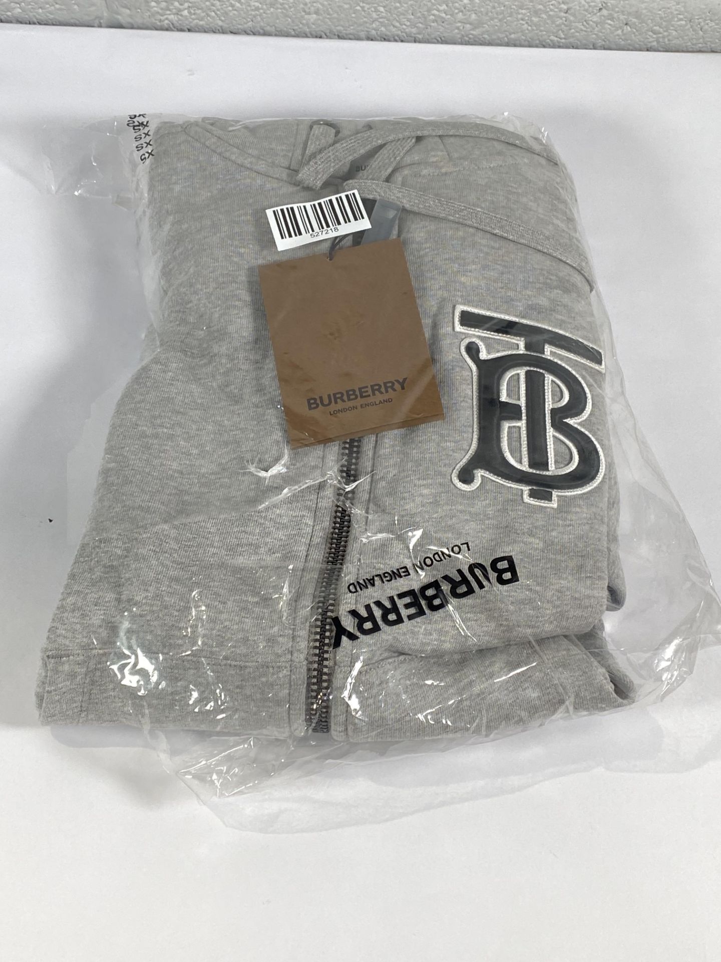 A Burberry Aubree zipper jumper (XS).