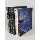 Five DK hardcover books to include The Science of the Earth, The Natural History Book, The Science o