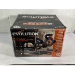 An Evolution R210SMS mitre saw.