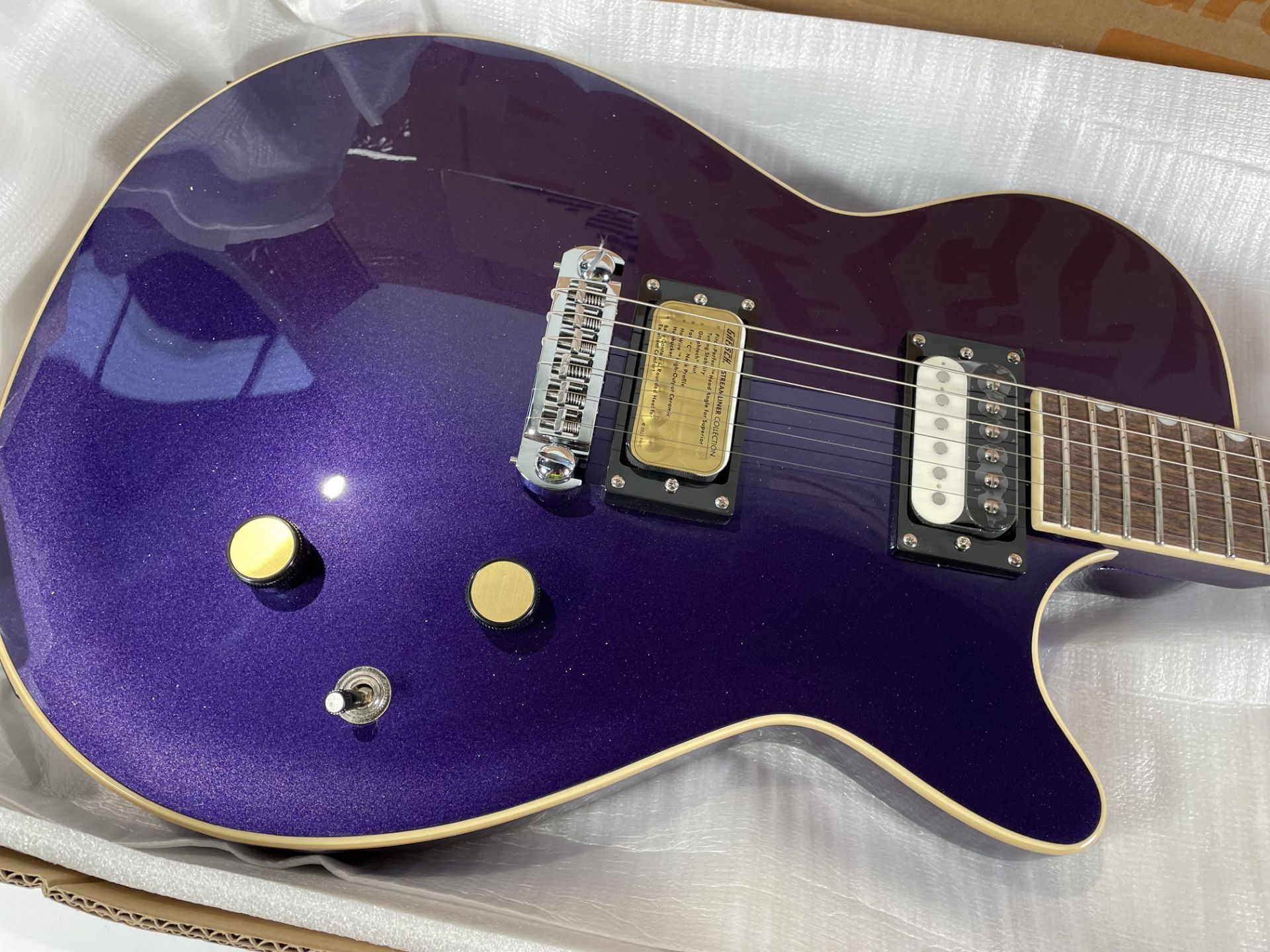 A boxed as new Gretsch Streamliner Jet, Laurel Fingerboard, Nightshade Purple. - Image 2 of 5