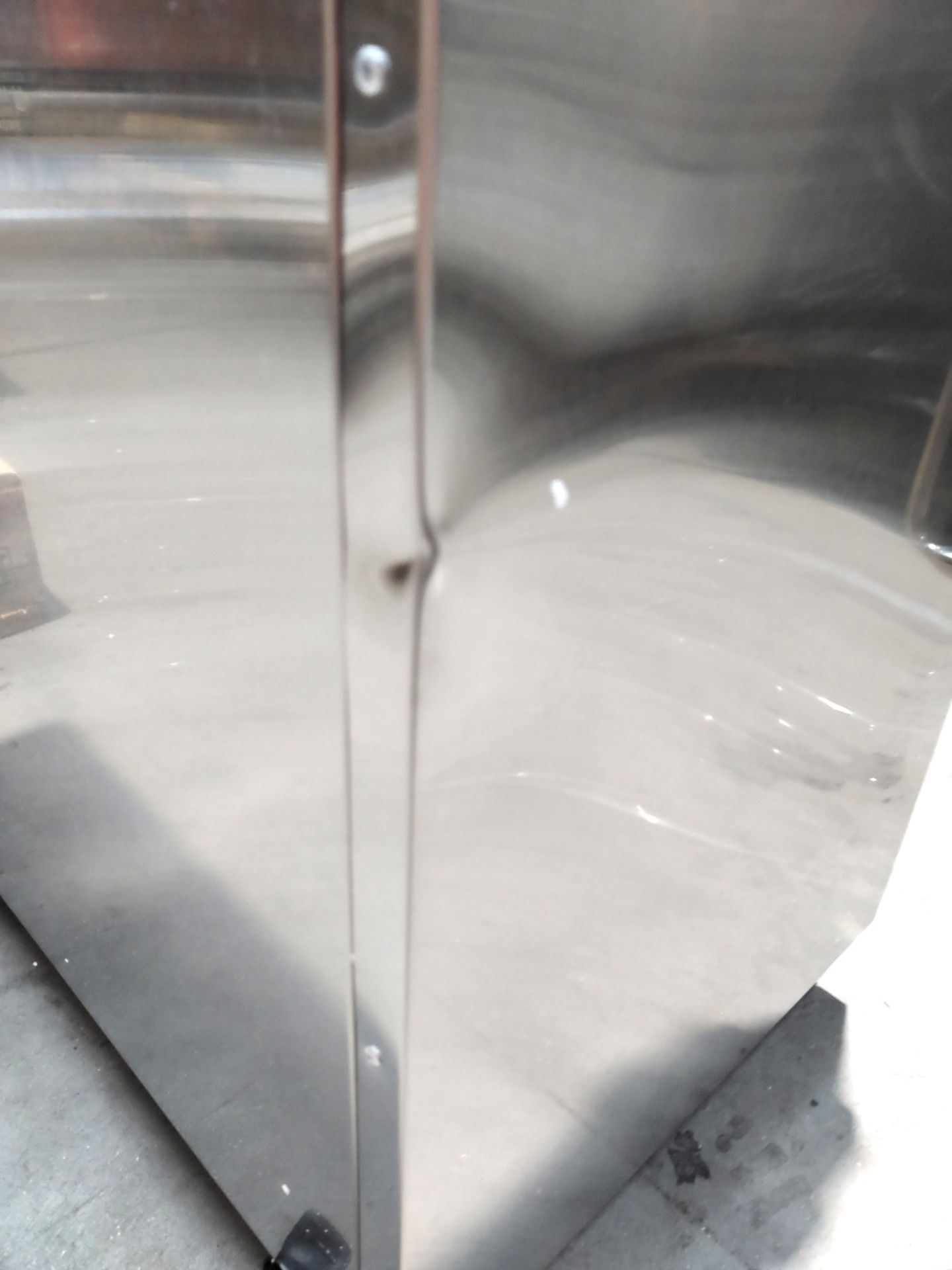 A Royal Catering cup warming trolley, slight damage/dents to outer casing and box. - Image 4 of 6