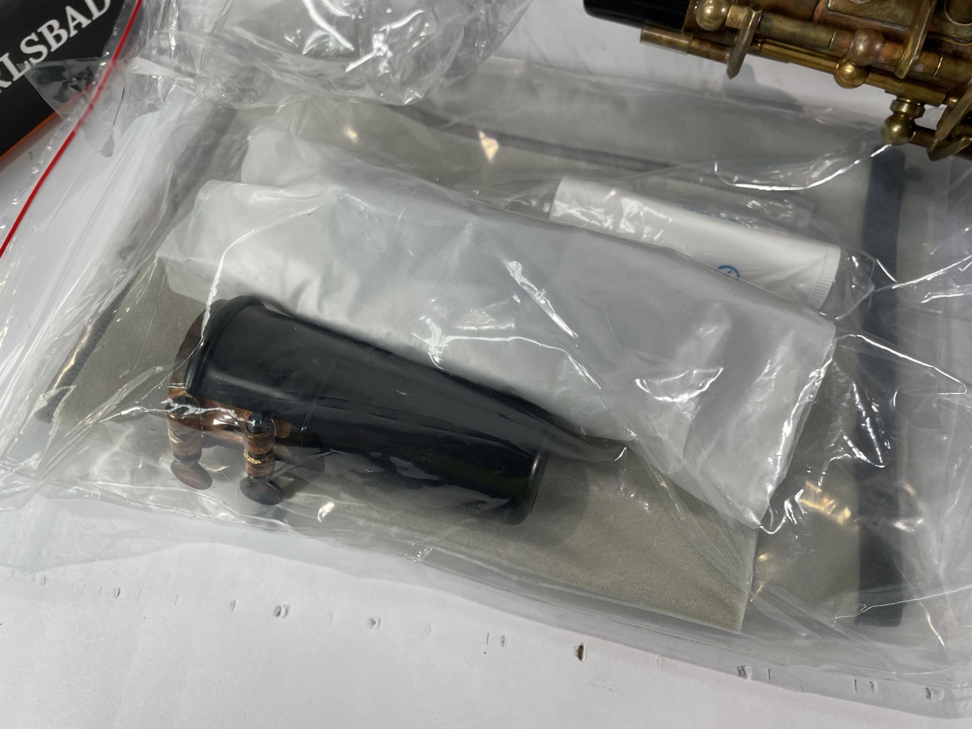 An as new Leblanc LAS711 Aged Brass Alto Saxophone with Saint-Germain case. - Image 4 of 6