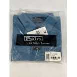 A Ralph Lauren polo shirt (Small).