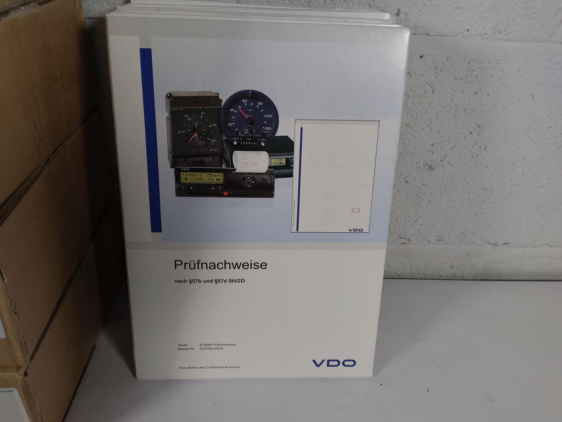 Five as new VDO digital tachograph a3c0560480020. - Image 4 of 4