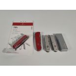 Five as new/pre-owned Victorinox Swiss army multitools (over 18s only).