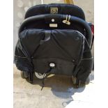 A pre-owned Cybex Orfeo magic black folding pushchair.