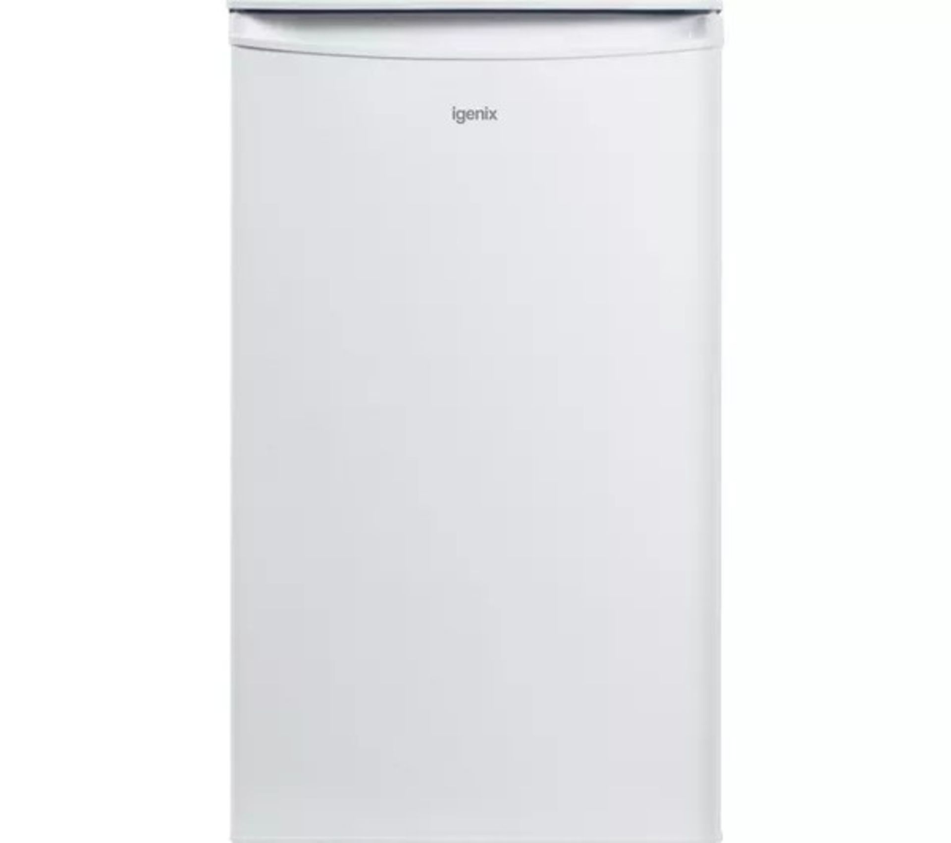 An IGENIX IG3920 undercounter fridge, white (stock image).