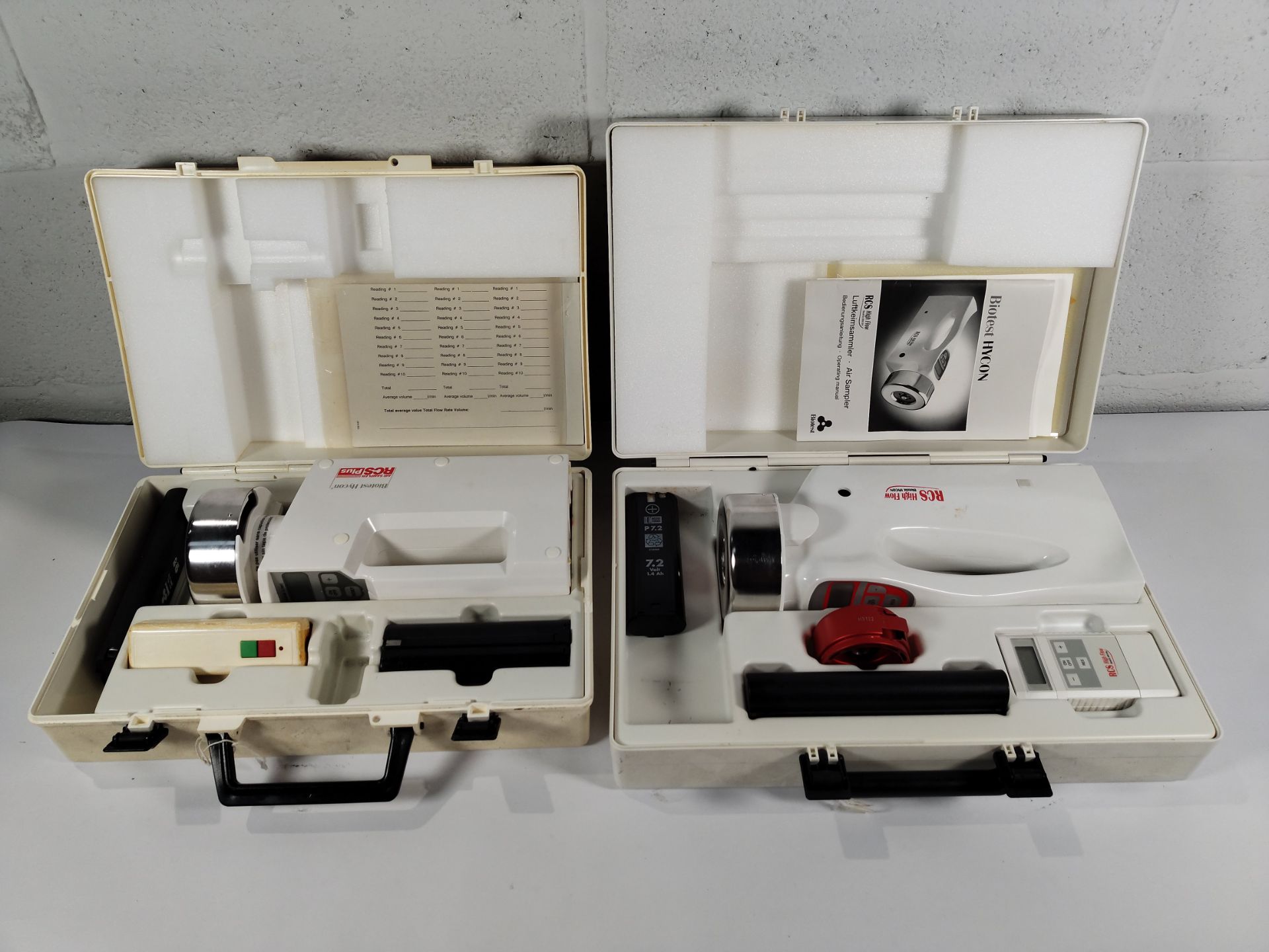Two pre-owned Biotest HYCON Air Samplers to include 1x RCS High Flow air sampler and 1x RCS Plus air - Image 2 of 2