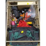 A quantity of assorted pre-owned hand and power tools to include Fluke T5-1000 tester (one crate).