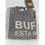 A Burberry wool jumper (XS).