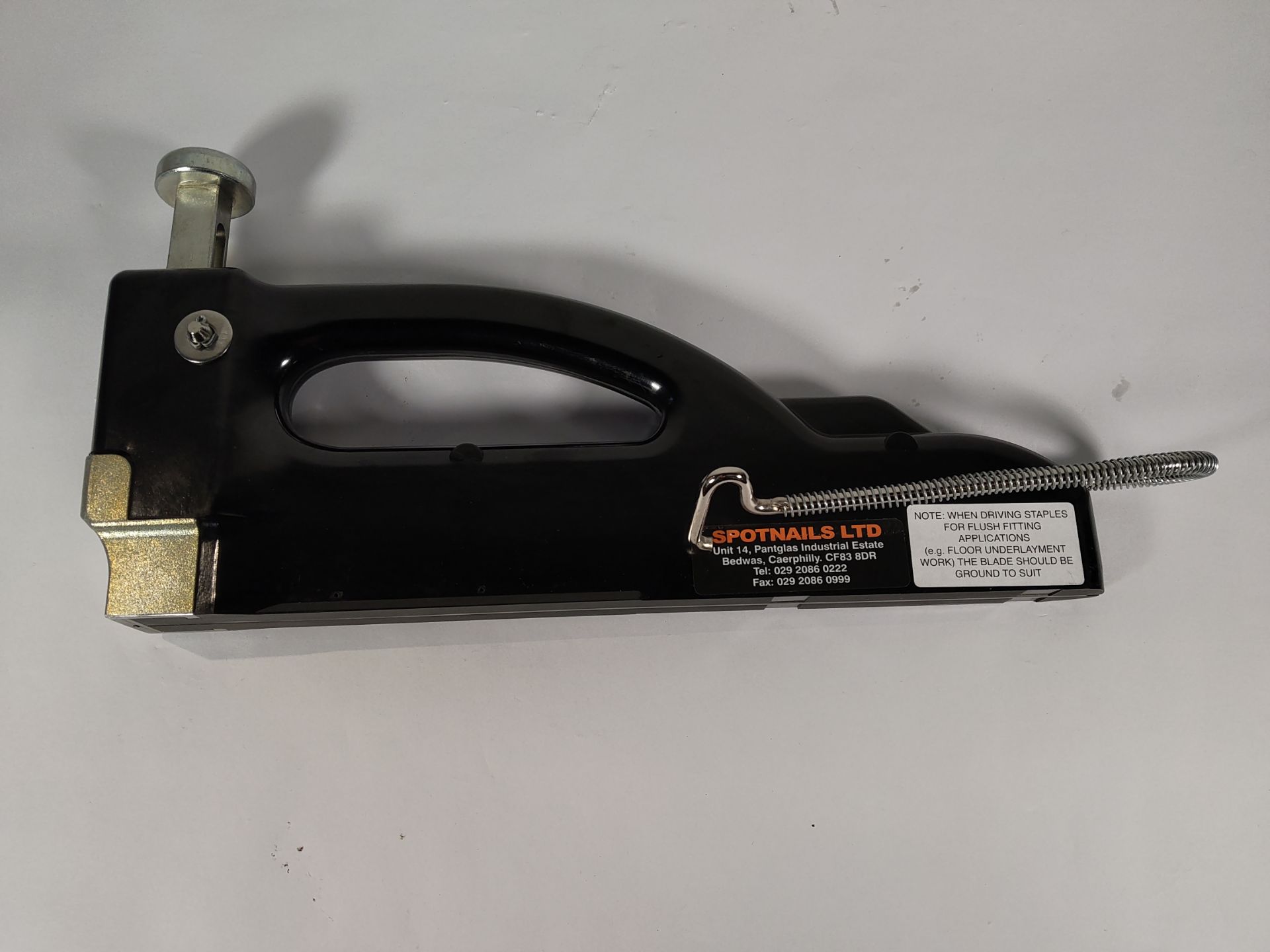 A pre-owned Spotnails AF3807 Mallet drive with spare parts.