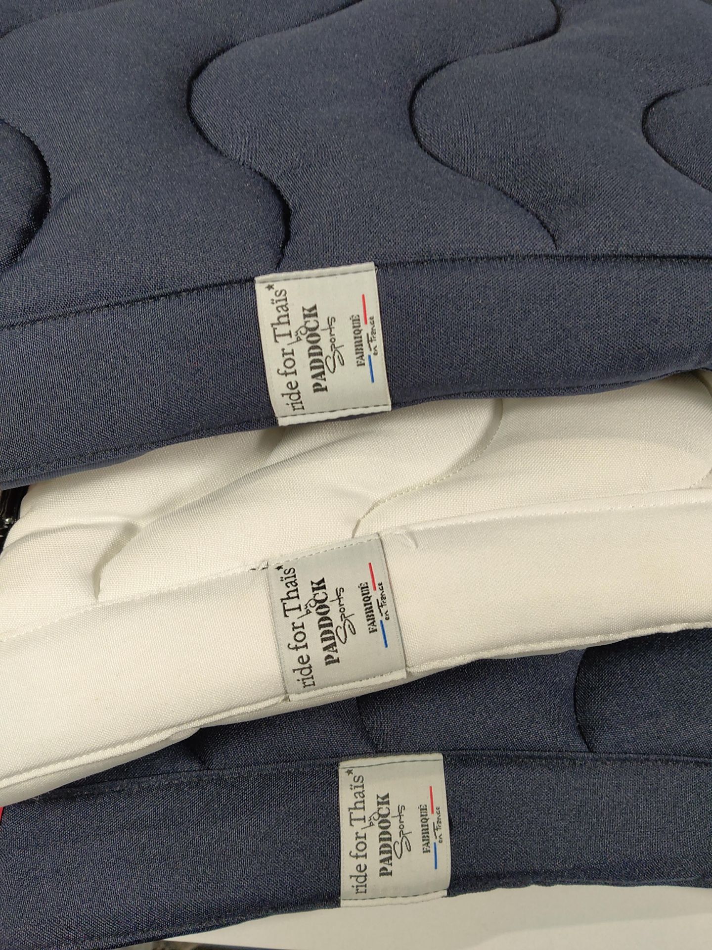 Three assorted pre-owned Paddock Sports 'Ride For Thais' Saddle Pads. - Image 4 of 5