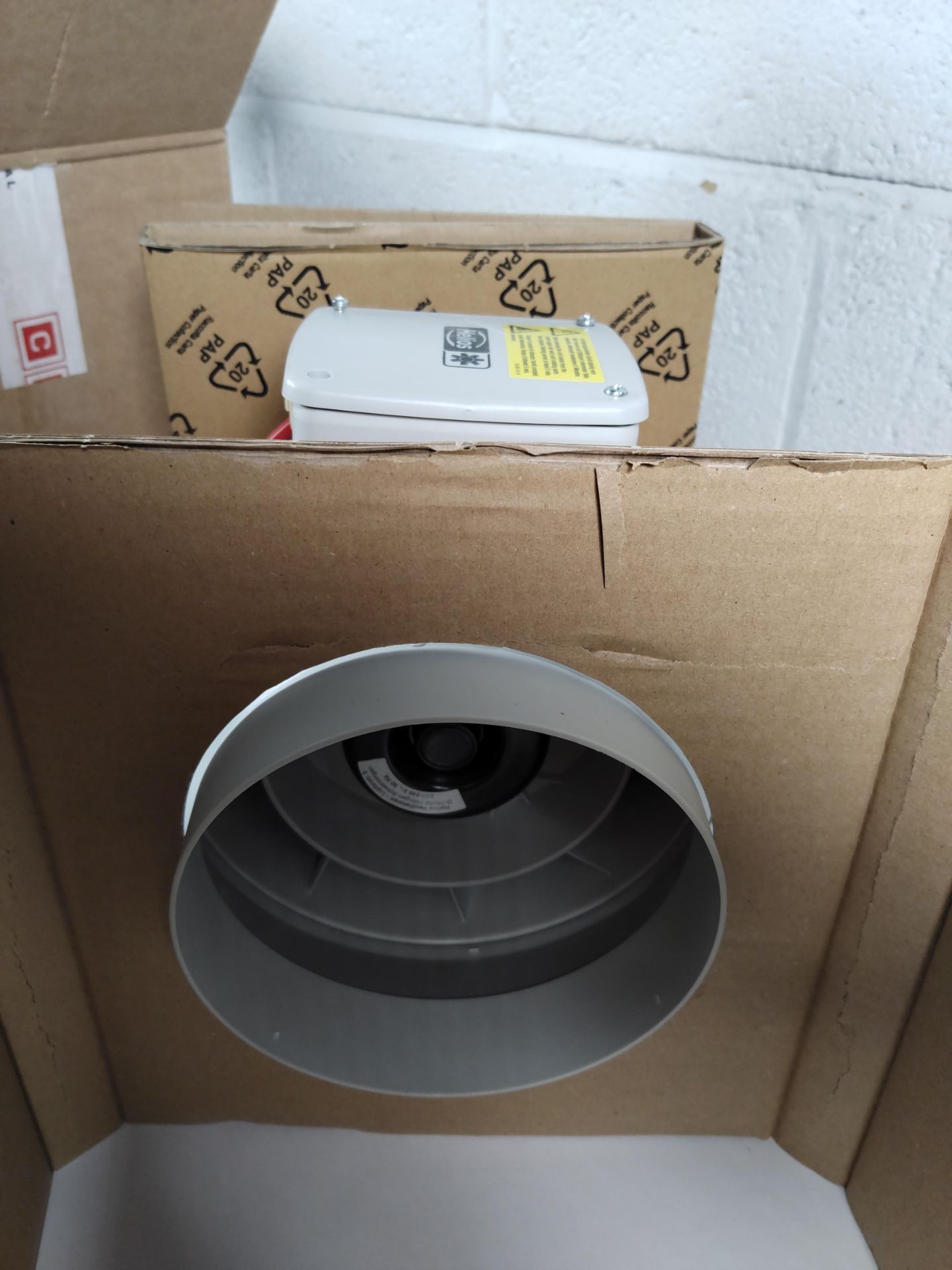 A Helios MV 160 Multi-vent Rohrventilator 1-ph fan, boxed (06054). - Image 4 of 5