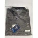 The Open 151st Royal Liverpool golf polo (XL).