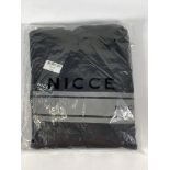 Four Nicce Reflex hoodies (1x XS, 1x S, 1x M, 1x L).