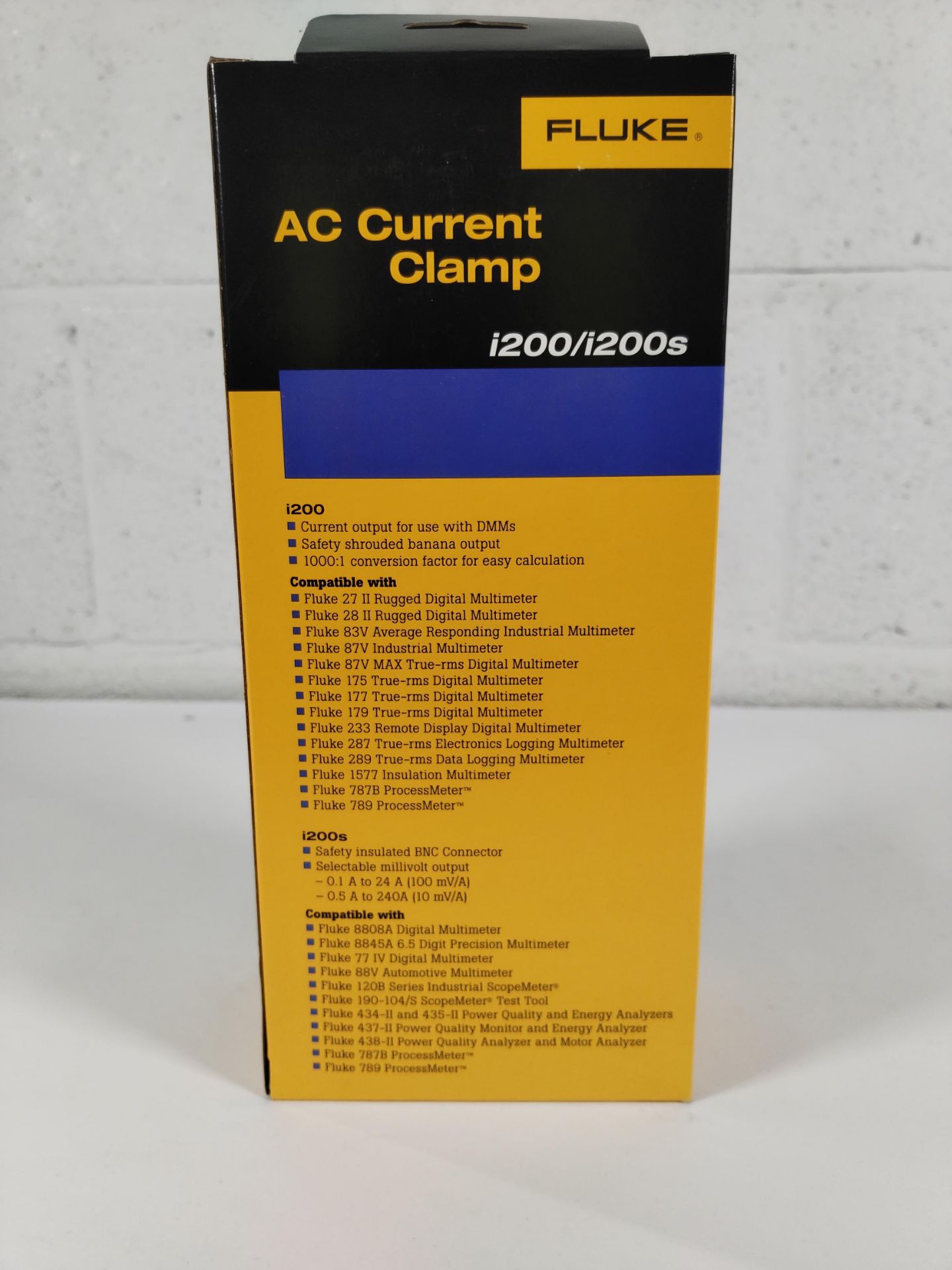 An as new Fluke i200s AC current clamp, boxed (EAN 0095969063944). - Image 3 of 4