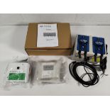 A Hydro JLA detergent 2 pump system and total eclipse, boxed (HYDSPL0110).