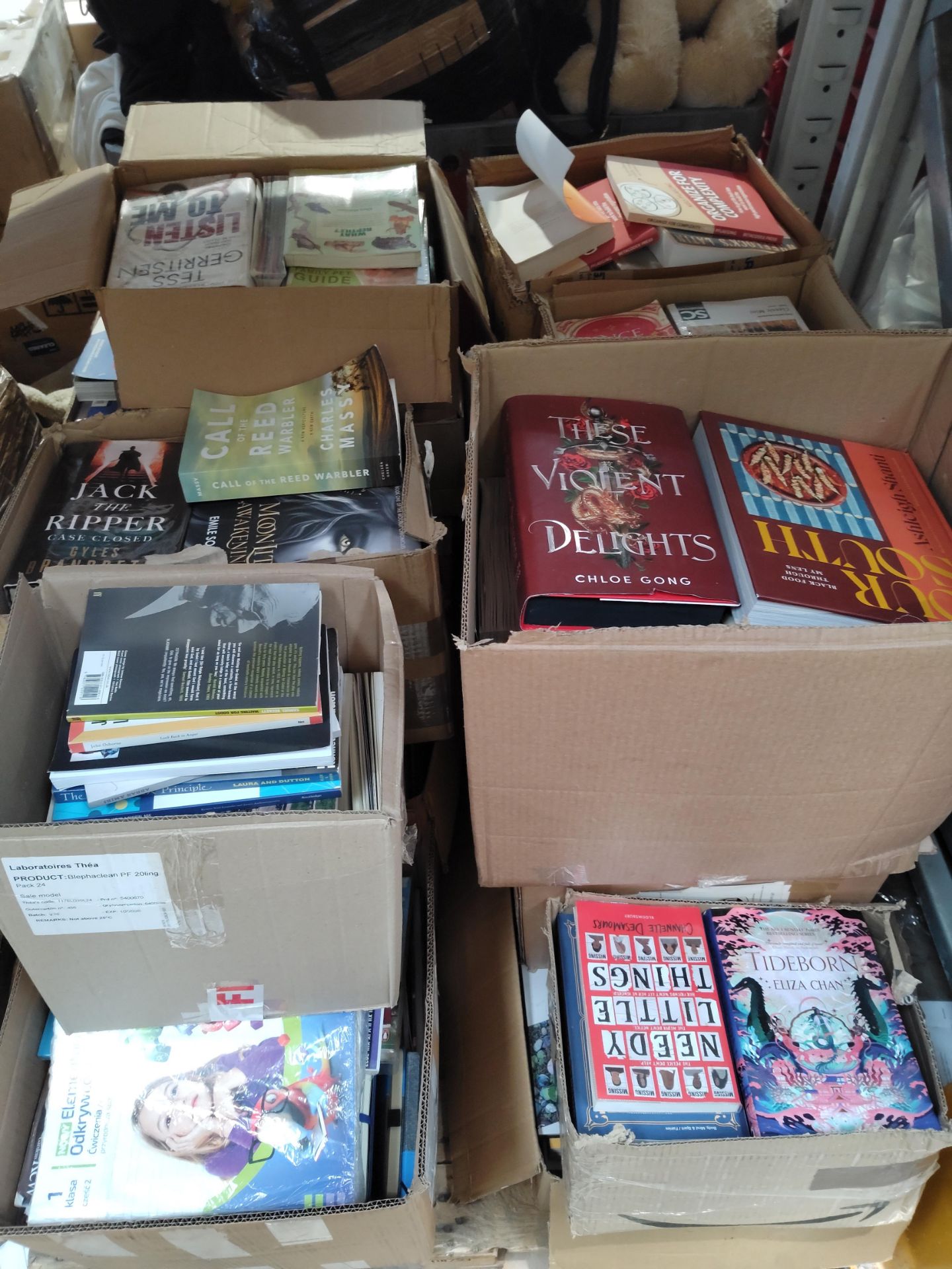 A quantity of assorted books to include fiction/non-fiction and reference on one pallet.