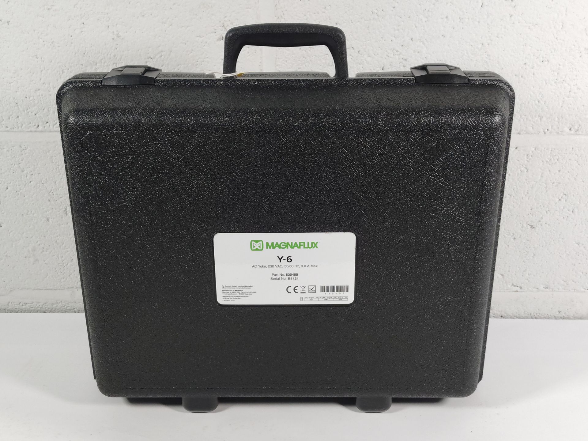 An as new Magnaflux Magnetic Yoke Y-6, AC yoke, 230VAC.