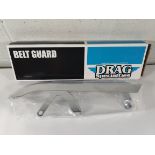 As new Drag Specialties chrome belt guard 04-19 XL (REF: 1202-0012).