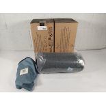 Two as new Gluckstoff Ergo V1 memory foam pillows.