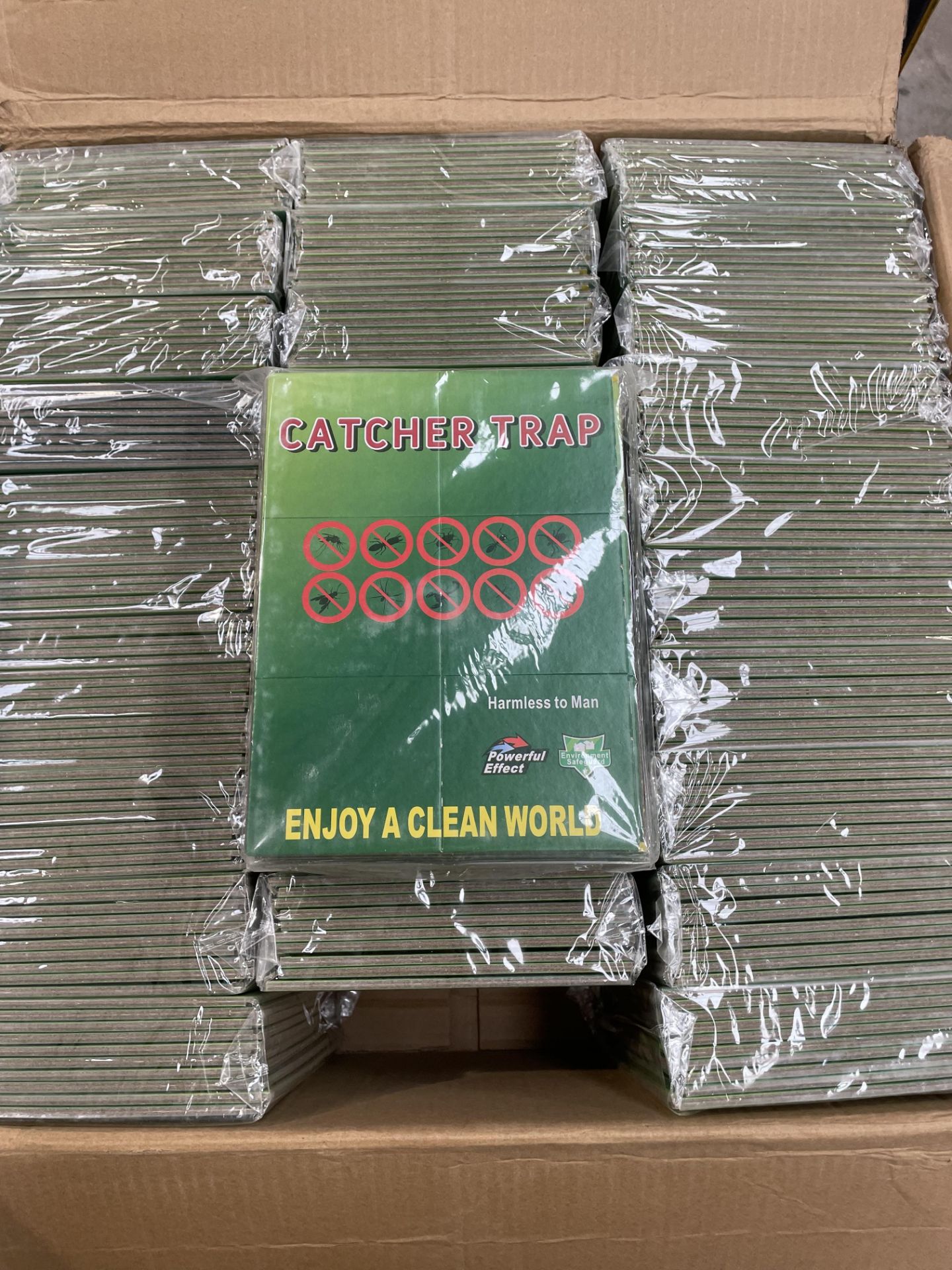 Fifteen packs of five Kovim Catcher Traps (A5 insect catchers).