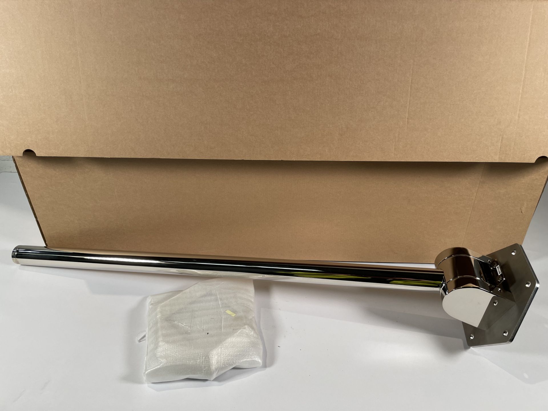 As new Fitzroy of London bathroom fixings: The Constable 800mm, stainless steel, concealed fixing, s