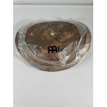 An as new Meinl Byzance vintage smack stack cymbal (10",12",14").