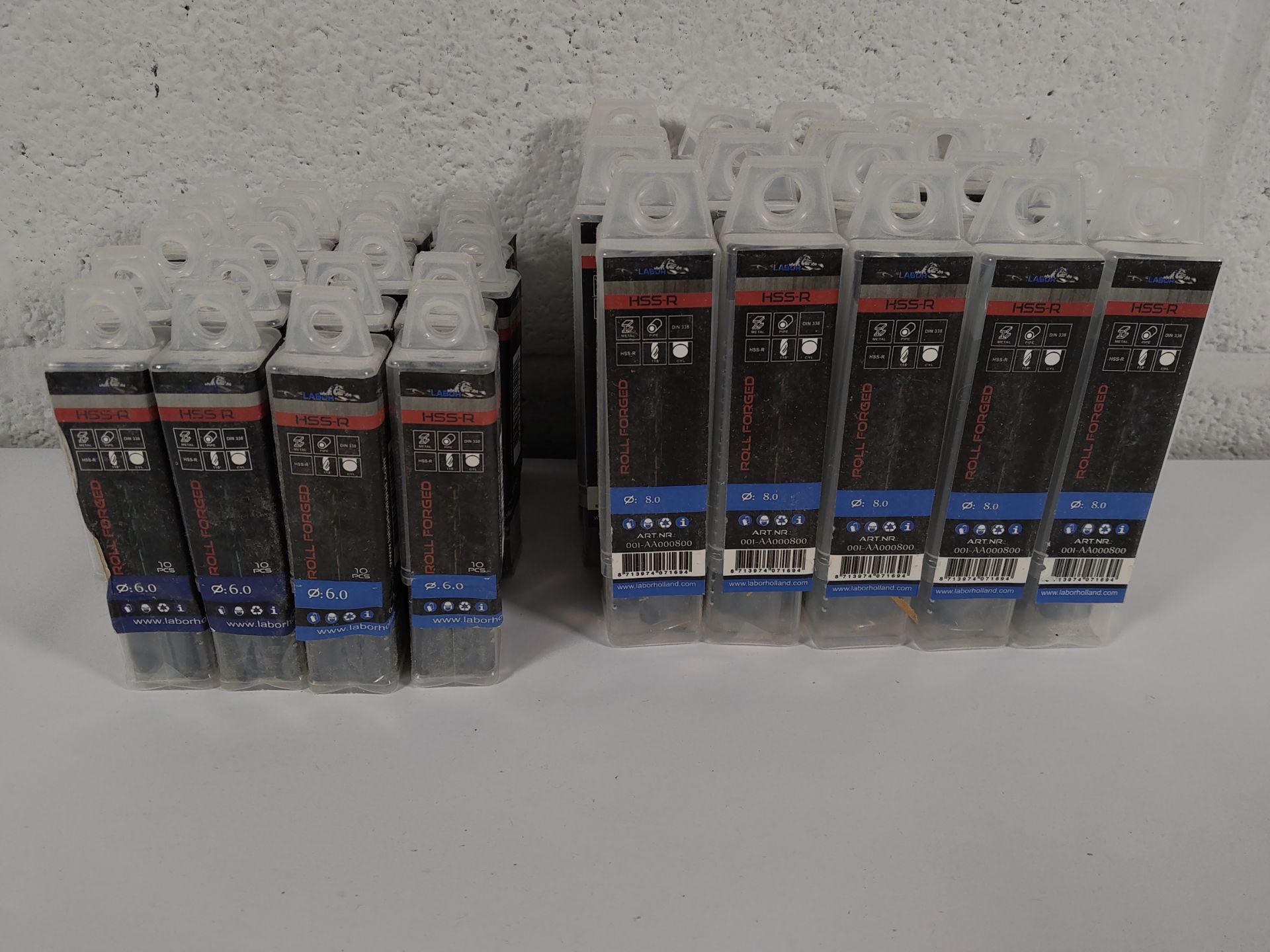 One crate of as new Labor drill bits in various sizes and approx. 20 packs x 5 ZBR00200 reciprocatin - Image 5 of 7