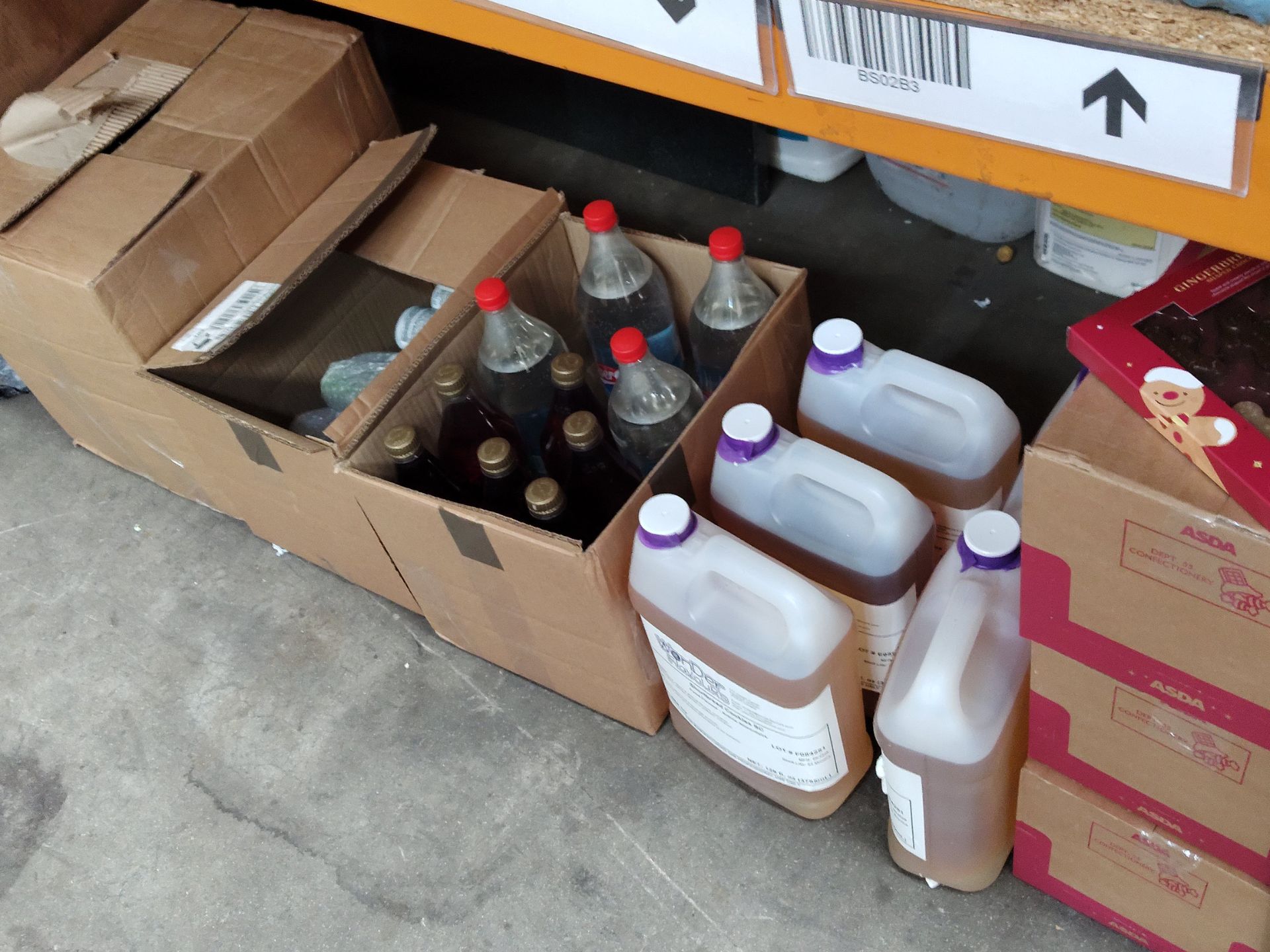 Assorted out-of-date food and confectionery products and related (Two Shelves). - Image 4 of 5