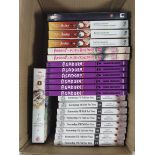 Twenty one as new and pre-owned manga/light novel books (over 18s only).