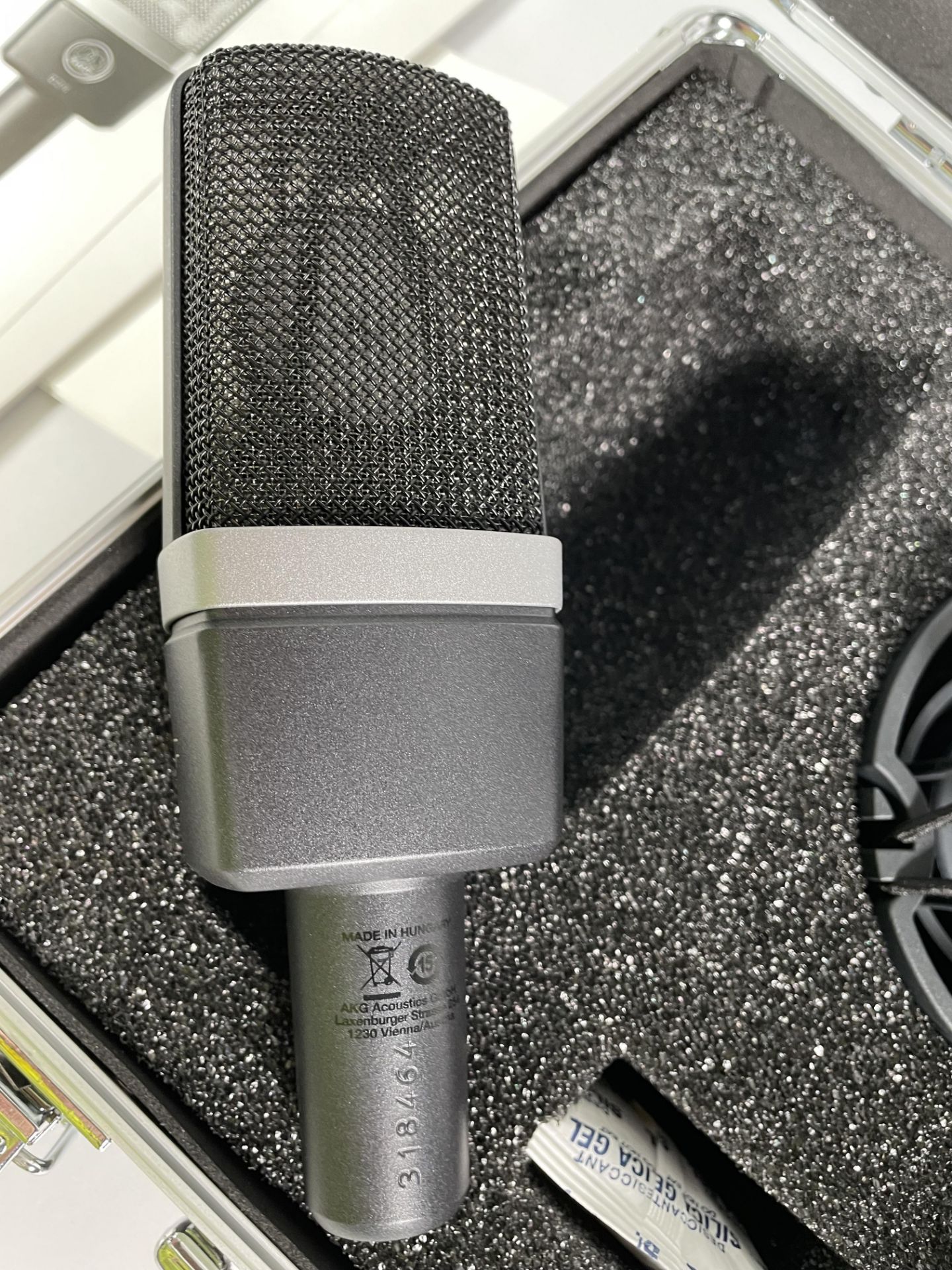 A pre-owned AKG C214 Professional Large-Diaphragm Condenser Microphone. - Image 2 of 2