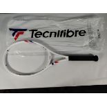 A Technifibre T-Flight 300 unstrung tennis racket (Note: racket has some minor damage and has been p