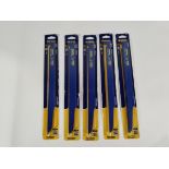 Five packs of as new Irwin Bi-Metal Reciprocating Saw Blades, 10/14tpi, 305mm, (10504159). *5 Blades