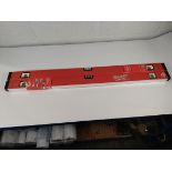 Two as new Milwaukee Redstick Backbone Levels, 102cm/40" (4932459066) (slight transit marks).