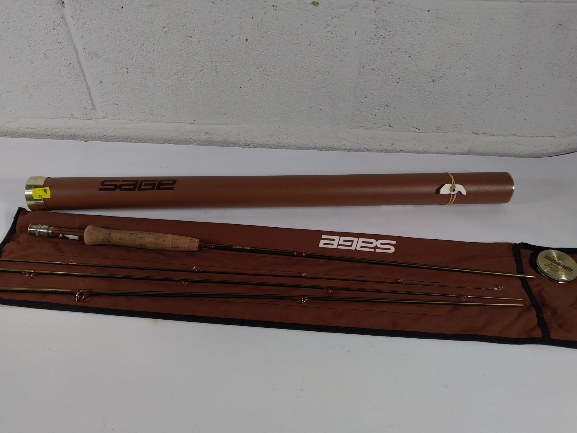 A pre-owned Sage SLT 490-4 fly fishing rod. - Image 2 of 2