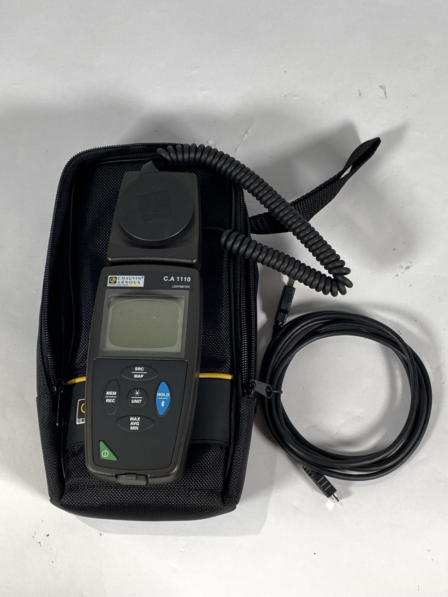 An as new Chauvin Arnoux CA1110 light meter.