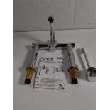 Armitage Shanks Markwik 21+ Panel Mounted Thermostatic Basin Mixer Tap (no original packaging).
