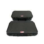 Two as new Max Waterproof Cases with Foam; 1 x MAX003S, 350 x 230 x 59mm & 1 x MAX004S, 350 x 230 x