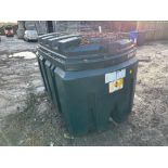 1,800l Balmoral heating oil tank, bunded