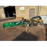 2023 Spearhead 2.3m side offset flail mower. Model No: 9900231Z. Serial No: 5231285