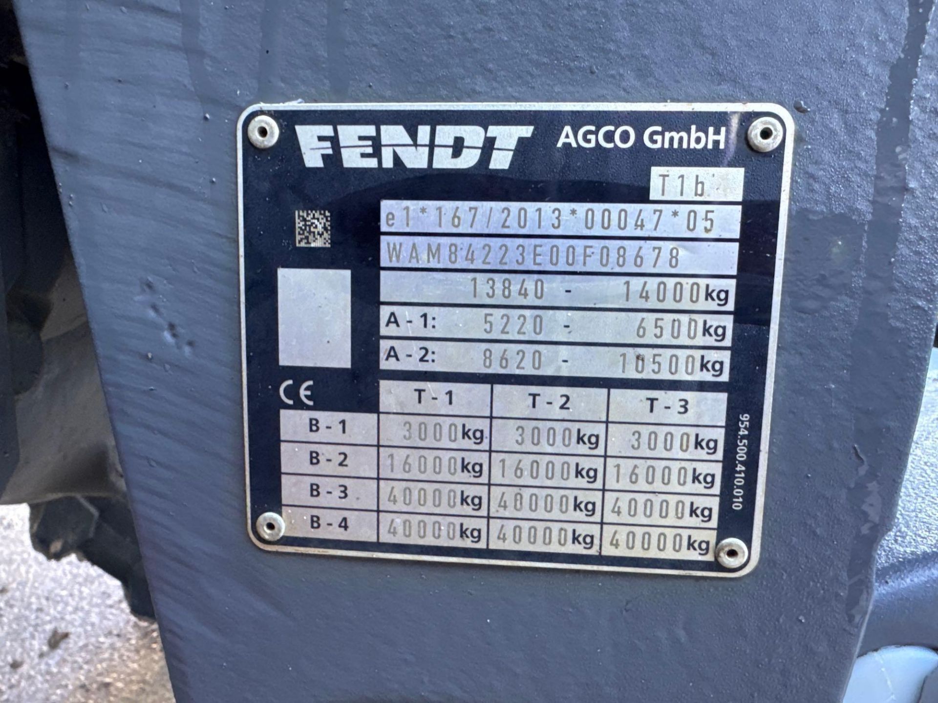 2021 Fendt 828 Profi Plus 65kph 4wd tractor with front linkage, front and cab suspension, 5 electric - Image 20 of 20