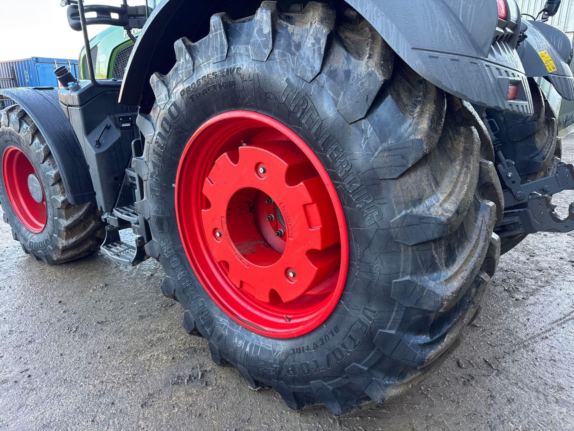 2021 Fendt 828 Profi Plus 65kph 4wd tractor with front linkage, front and cab suspension, 5 electric - Image 10 of 20