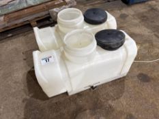 2No ATV spray tanks 70l