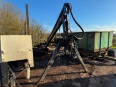 2018 FTG Mowi P30T hydraulic operated timber grab, fully remote control, circa 6.5m reach, 400kg lif