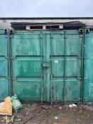 20ft shipping container. Buyer to remove, sold in situ
