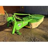 2004 SaMASZ KM25 2.1m twin drum mower, linkage mounted. Serial No: 00467 Please Note: This lot is av