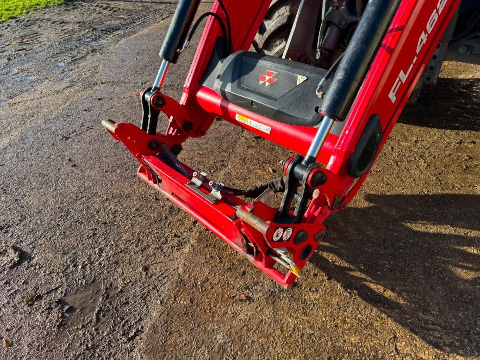 2021 Massey Ferguson 7718S 50kph Dyna 6 4wd tractor with front linkage and PTO, front and cab suspen - Image 13 of 17